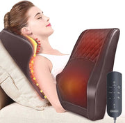 Apparecchio di massaggi con calore per collo e schiena - Shiatsu 3D massaggio, alleviamento del dolore muscolare & regalo per uomini e donne