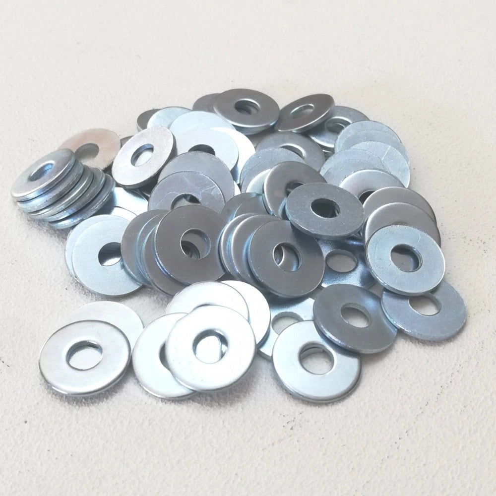 Rondella zincata larga m 16 x 50mm - 100pz