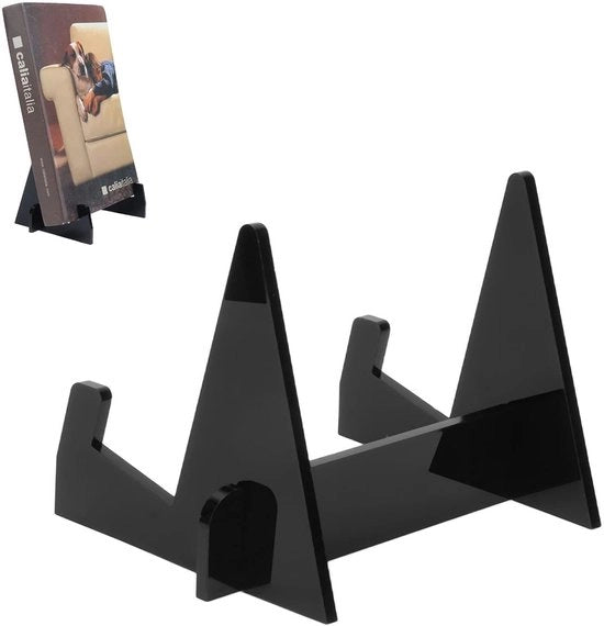 Supporto per Libri Leggero in Acrilico - Stabile - Portatile - Supporto per Display per Tablet/Tabelle e Giornali - Supporto per Libri