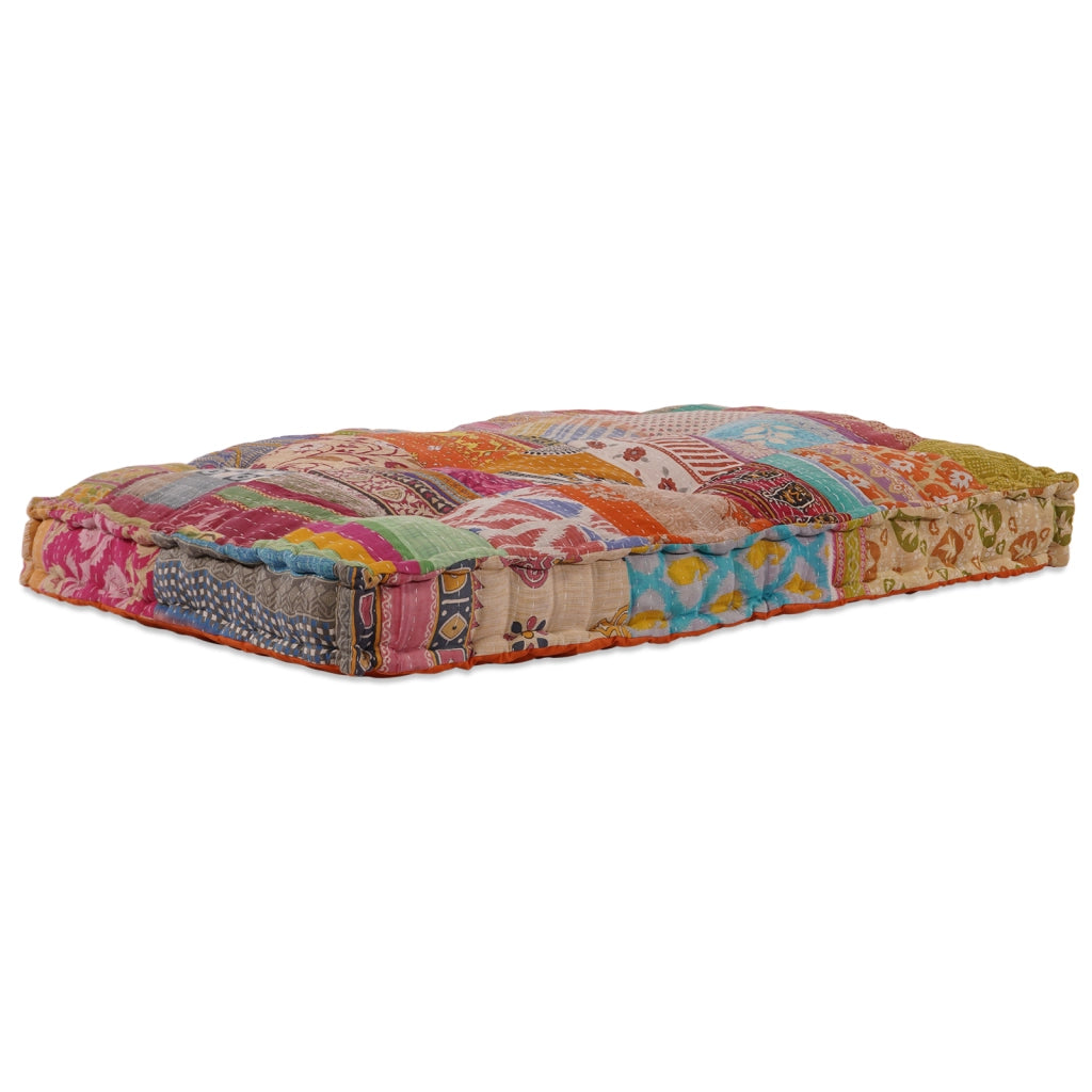 Cuscino per Divano a Pallet in Stoffa Patchwork