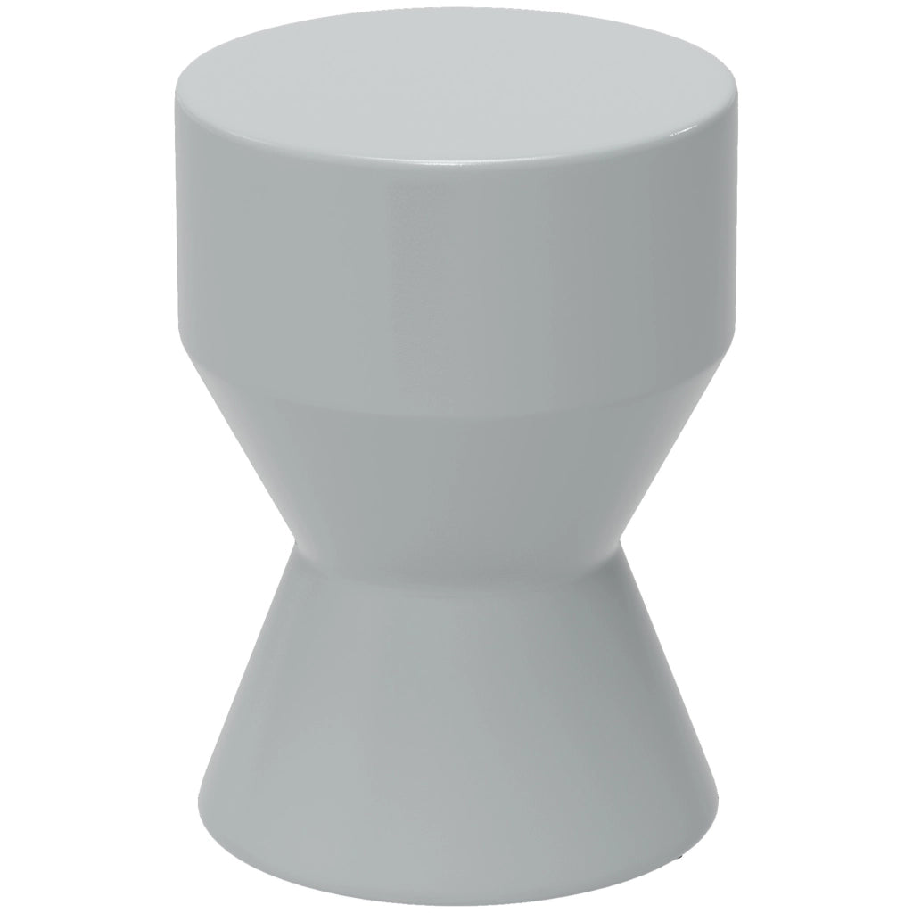 Sgabello da giardino in ceramica ¨C zephmum ¨C Grigio chiaro ?33x45,5 cm 120kg