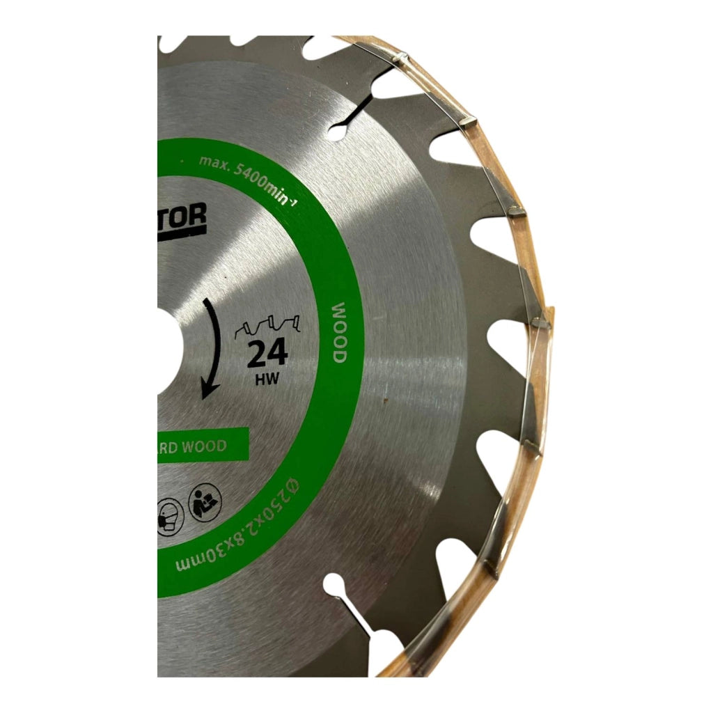 Kreator - Lama per seghe per legno, Ø 250 x 30 mm, 24 denti