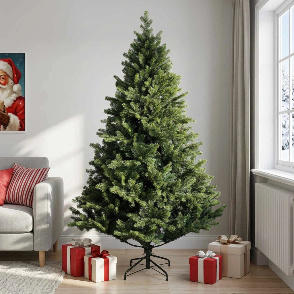 Albero di Natale Artificiale con Rami Pieghevoli 240 cm 42055556