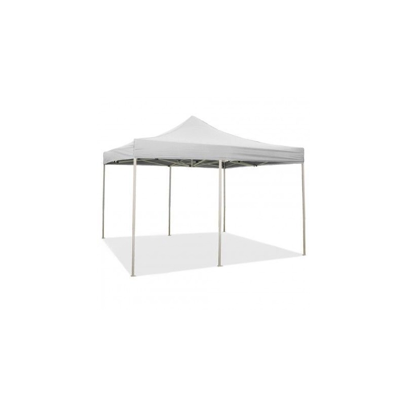 Gazebo richiudibile pieghevole 3 X 6 Bianco ricoperto in PVC impermeabile