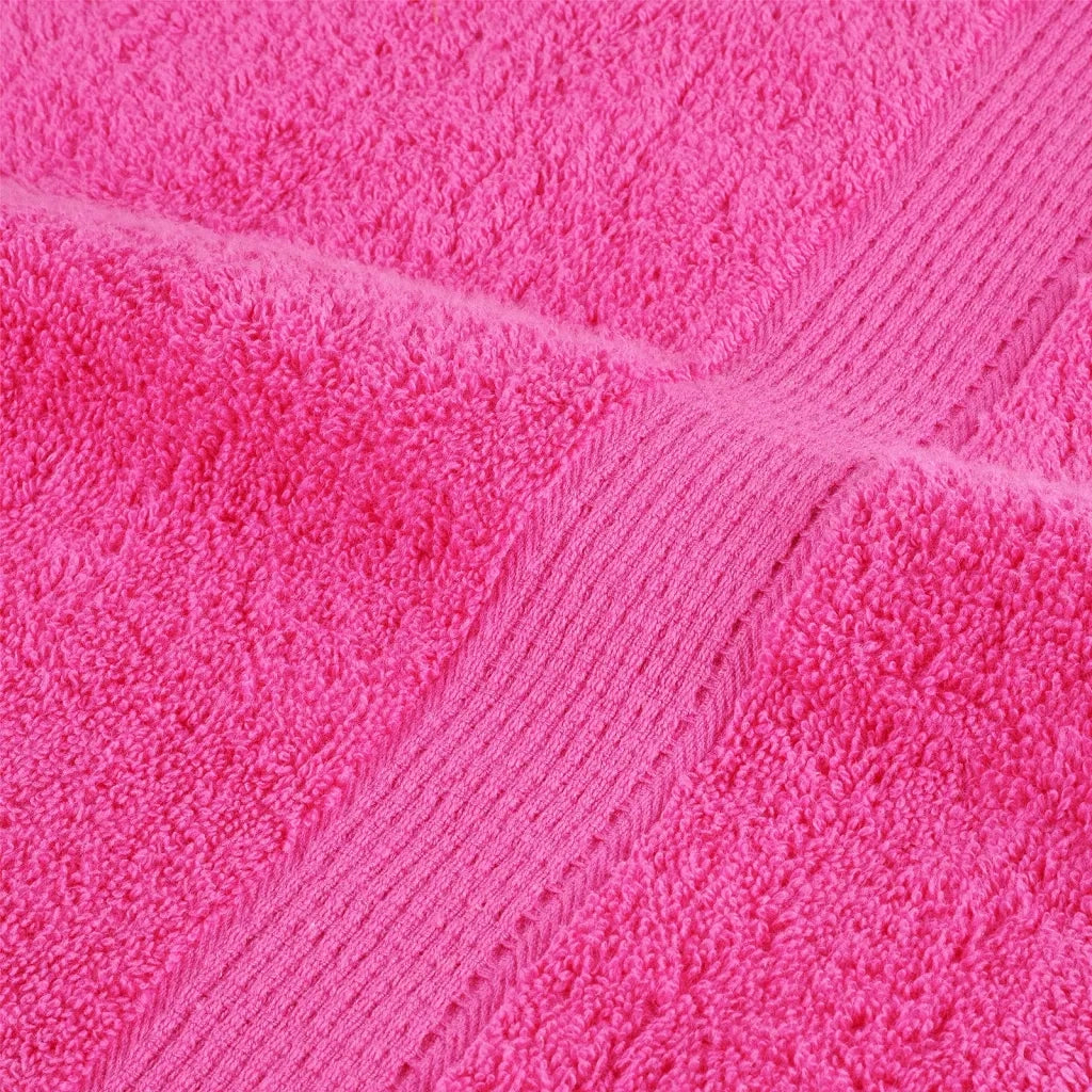Set ASciugamani SOLUND 6 pz | Teli per bagno Rosa 600 gsm