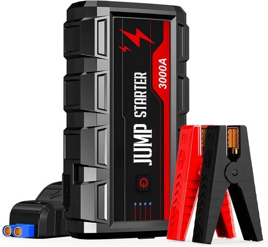 Pila di Emergenza per Auto - Assistenza di Avvio - Assistenza di Avvio per Auto - Pila di Emergenza Powerbank 

Modello: 
Capacità batteria: 
Corrente di uscita: 
Tensione di uscita: 
Tempo di ricarica: 
Tempo di autonomia: 
Peso: 
Dimensioni: