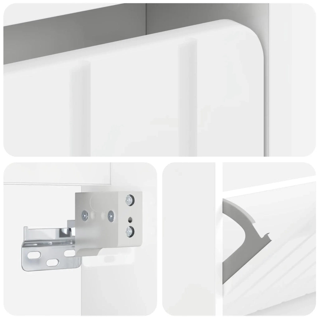 Mobiletto per Scarpe da Muro ZWOLLE 71 x 17 x 43 cm 896409