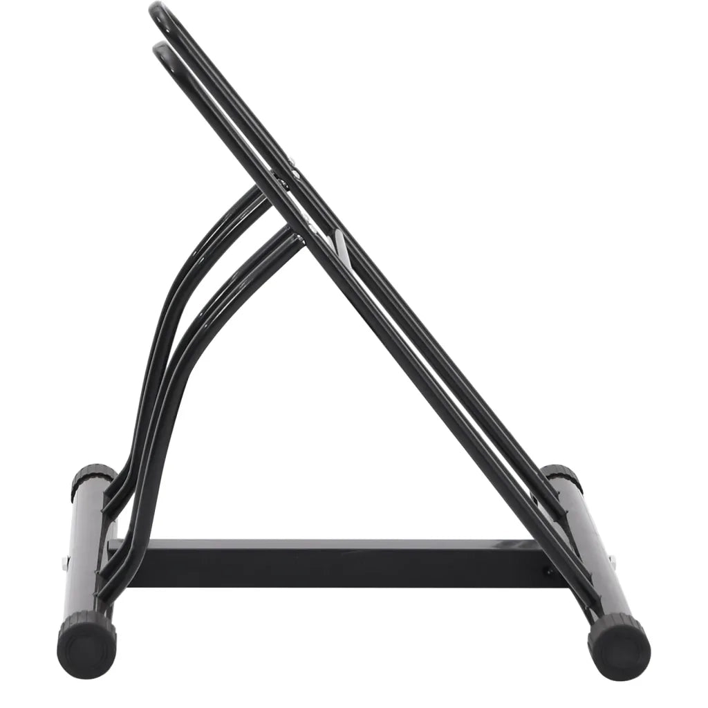 Supporto per 2 Bici da Pavimento Autoportante in Acciaio 4008600