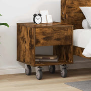 Comodino Rovere fumé 40,5 x 40 x 48 cm Legno multistrato