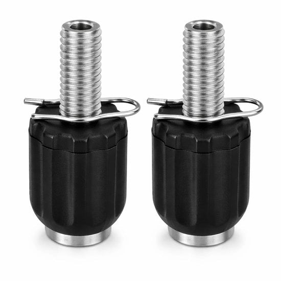 Regolatore di cavo per bicicletta 3 pezzi - M5 viti - Costruzione in acciaio - Regolabile - Leggero - Duraturo e resistente alla corrosione - Cavo per bicicletta