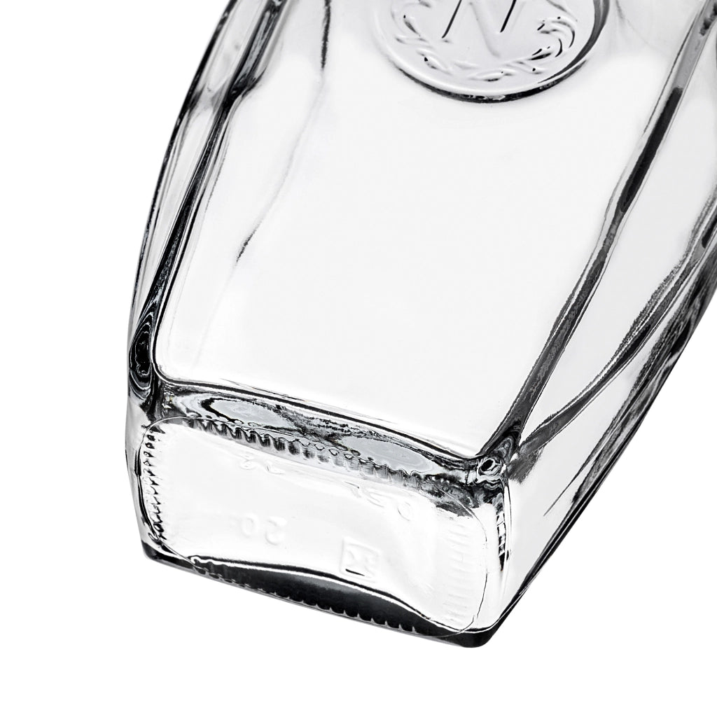 Bottiglie di vetro KADAX da 500 ml (0,5 l) per vino, liquori, moonshine, whisky, 50 pezzi con tappo di sughero