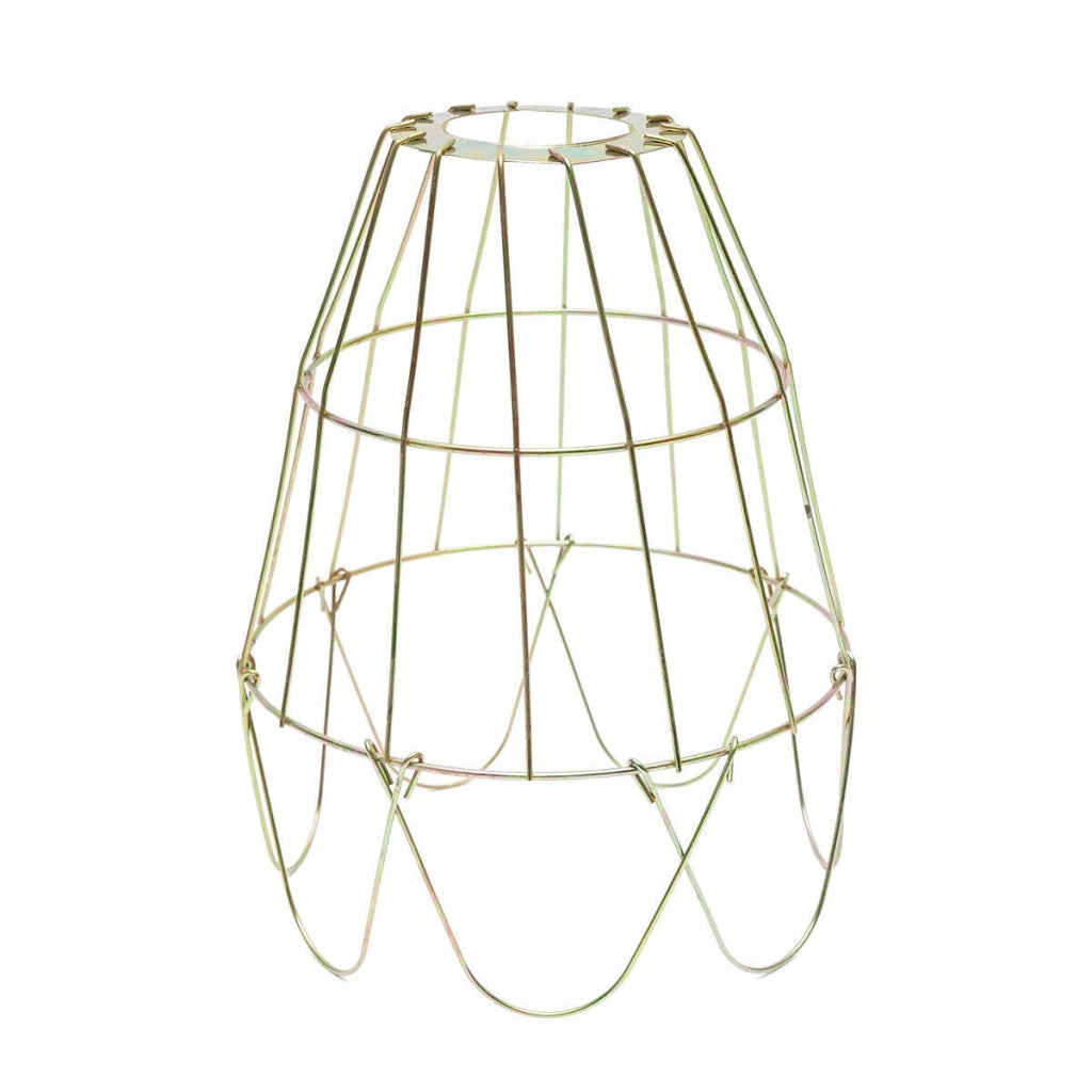 Coperchio per lampada riscaldante per pulcini e animali, filo zincato, 21x15,5x4,5 cm
