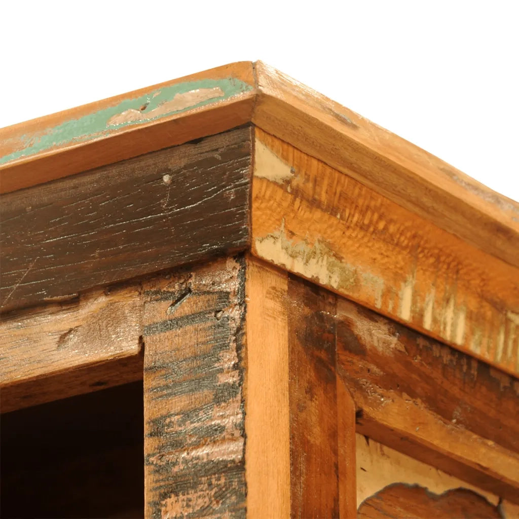 Libreria in Legno Massello di Recupero Vintage 241433