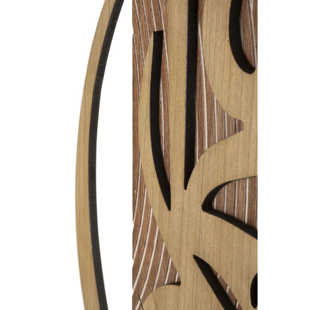 Orologio da Parete VKH231, Marrone, MDF, 70x4,4x93 cm