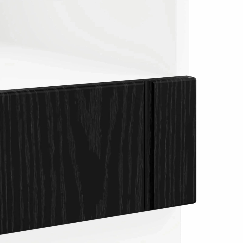 Armadio per forno LUCCA Rovere Nero 60 x 46 x 81,5 cm