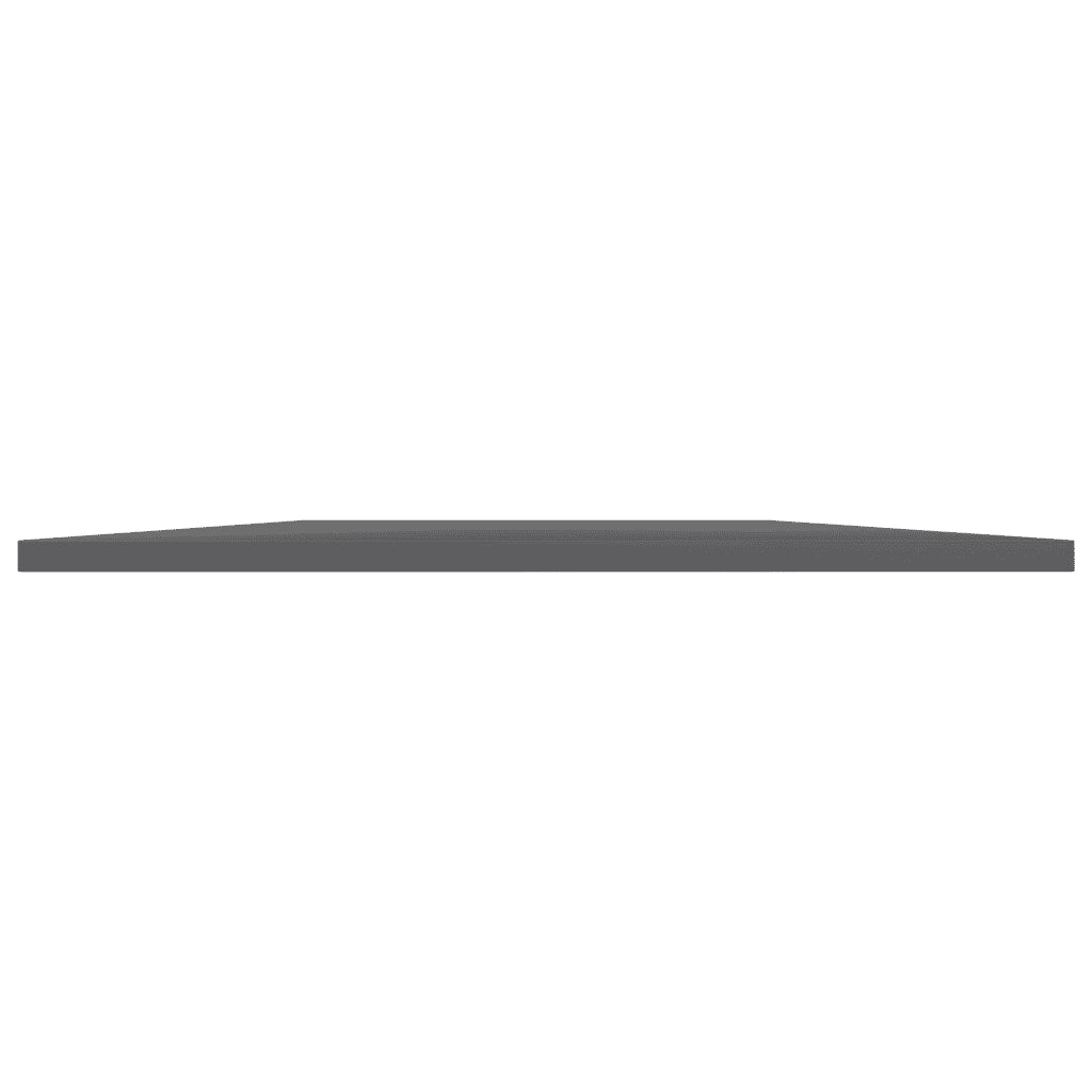Ripiani per Libreria 4 pz Grigio Lucido 80x50x1,5 cm Truciolato cod mxl 59806