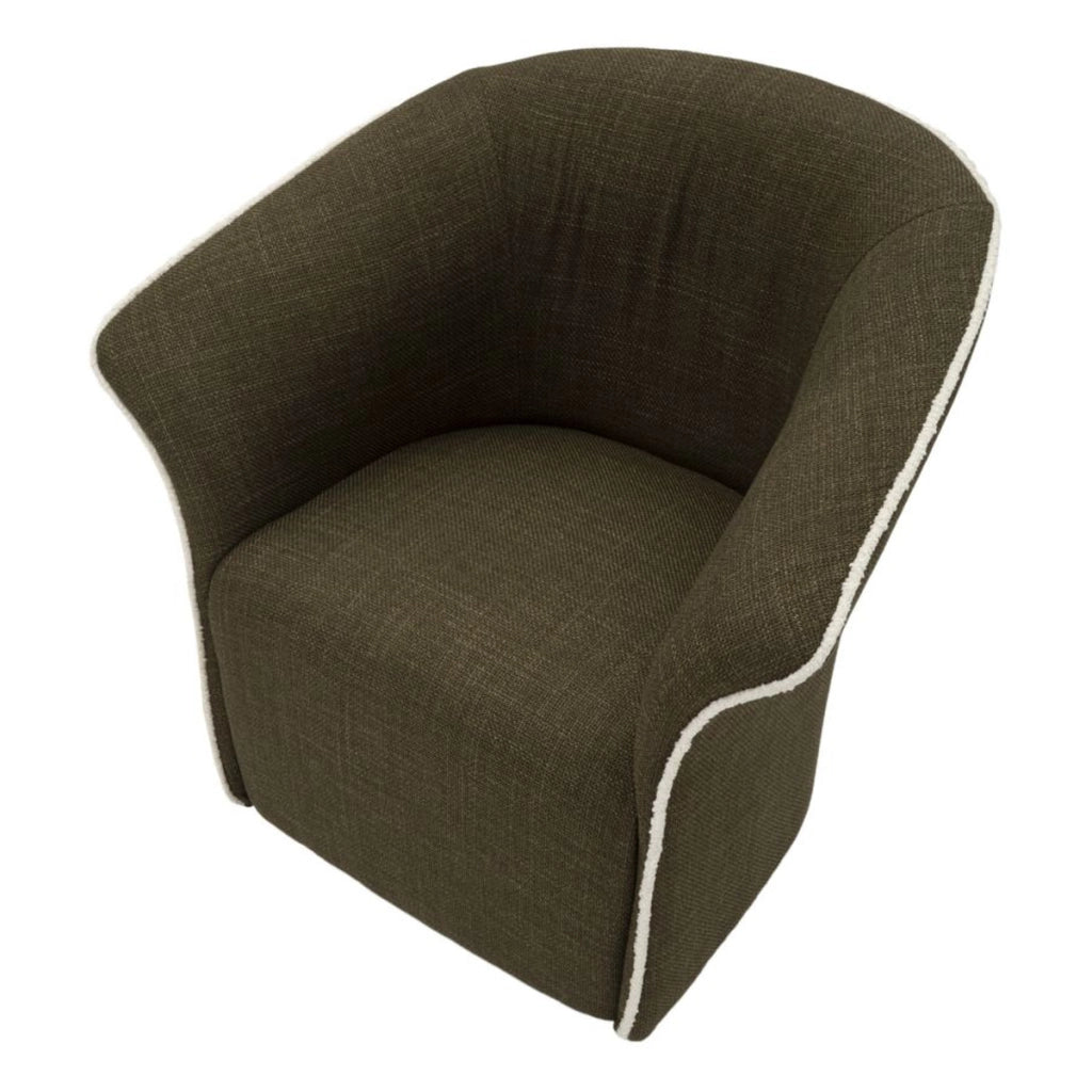 Poltrona VKH715, Verde, Metallo, 80x83,5x66 cm