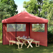 Tenda Party Borgogna 292 x 292 x 315 cm Tessuto Oxford