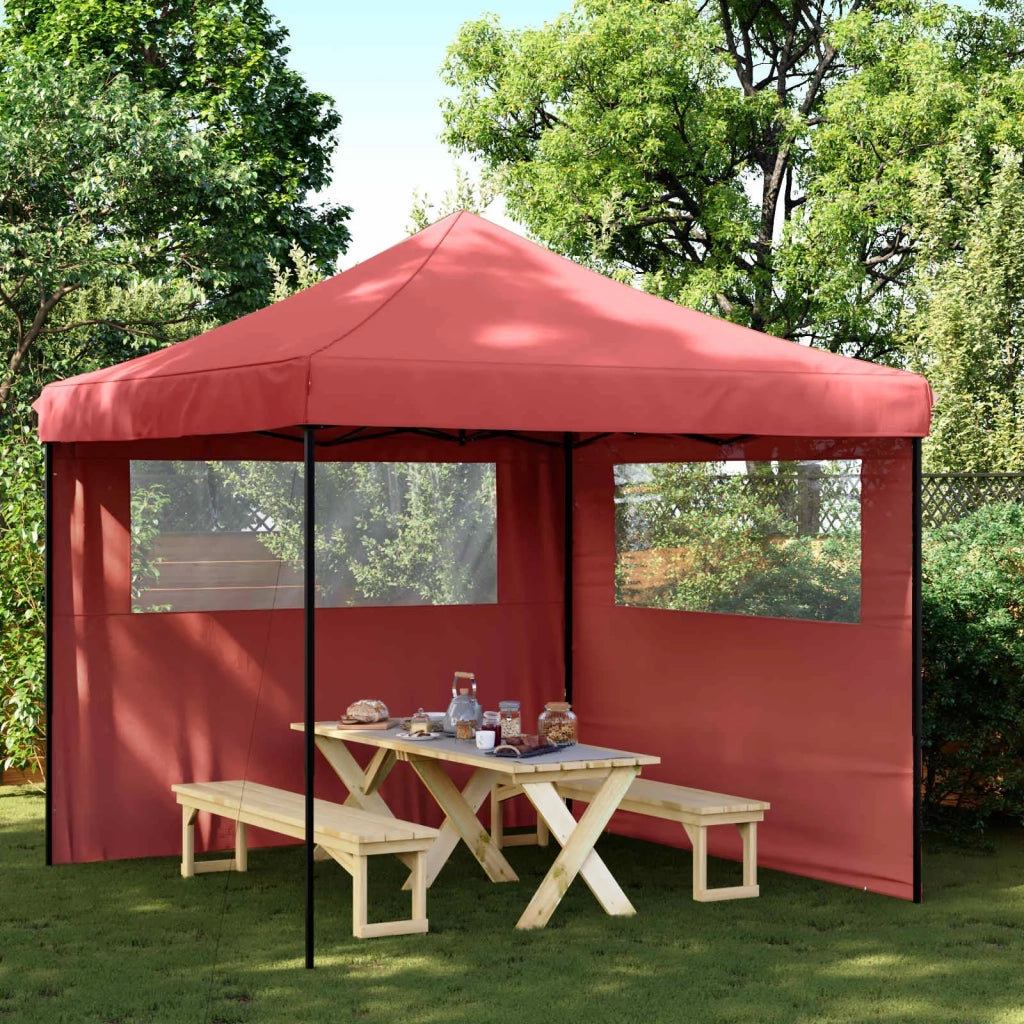 Tenda Party Borgogna 292 x 292 x 315 cm Tessuto Oxford