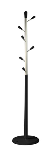 Attaccapanni Herdasa legno di faggio finitura nero 190x37x37