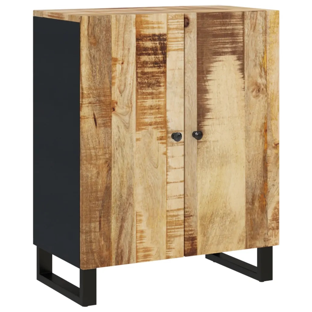 Credenze 3 pz in Legno di Mango Grezzo 3143638