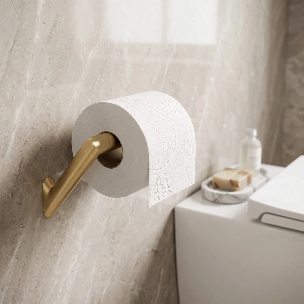 Porta Carta Igienica Will Brush Gold