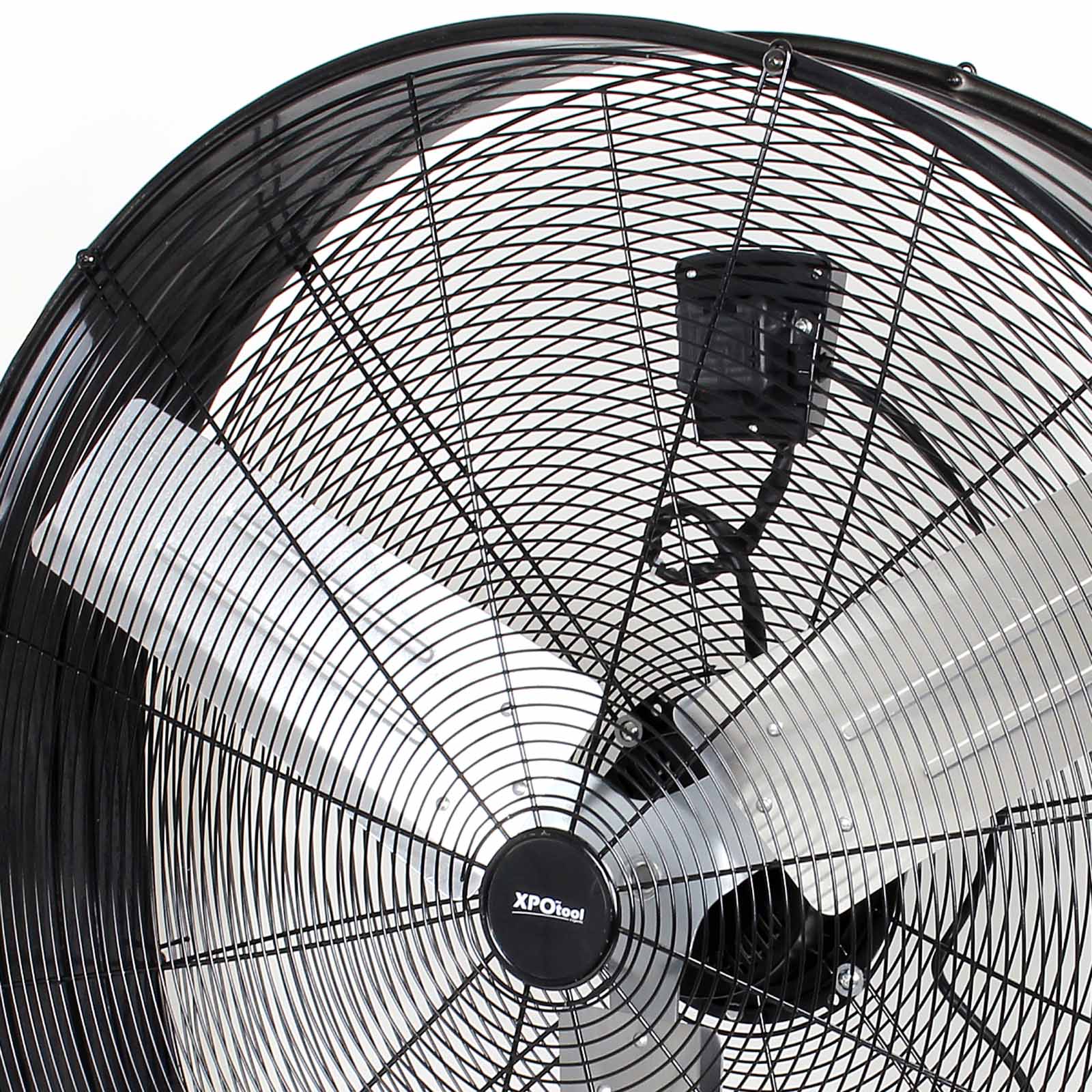 Ventilatore industriale 90 cm 360 W Ventilatore a tamburo da pavimento portatile con cavo e 3 velocità