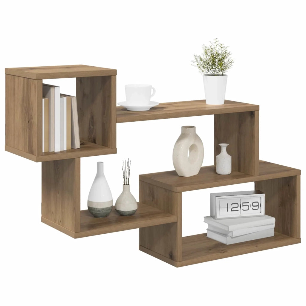 Mensola sospesa A parete Marrone 87 x 20 x 55 cm 8012099