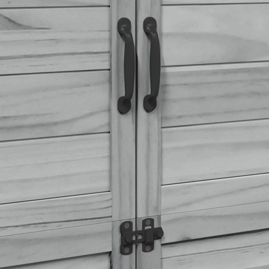 Capanno da Giardino Grigio 106,5 x 56 x 176 cm CFW6695368