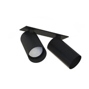 Nowodvorski MONO faretto incasso nero 2xGU10 acciaio