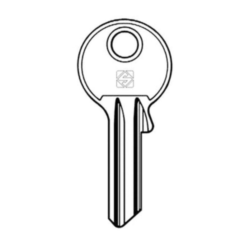 SILCA CB15 CHIAVE PROFILO OTTONE- 5,0 pz