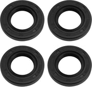 4 pezzi tagliaerba motosega guarnizione olio guarnizione gommosa di rilievo 96390031743 misura 30 x 15 x 5 mm compatibile con Stihl 029 039 MS290 MS310 MS390 nero.
