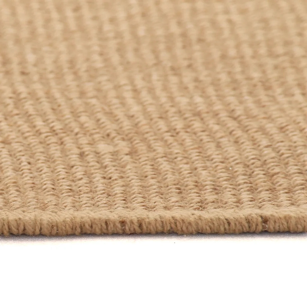 Tappeto di Iuta con Base in Lattice 70x130 cm Naturale 245283