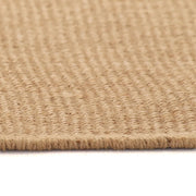 Tappeto di Iuta con Base in Lattice 70x130 cm Naturale 245283