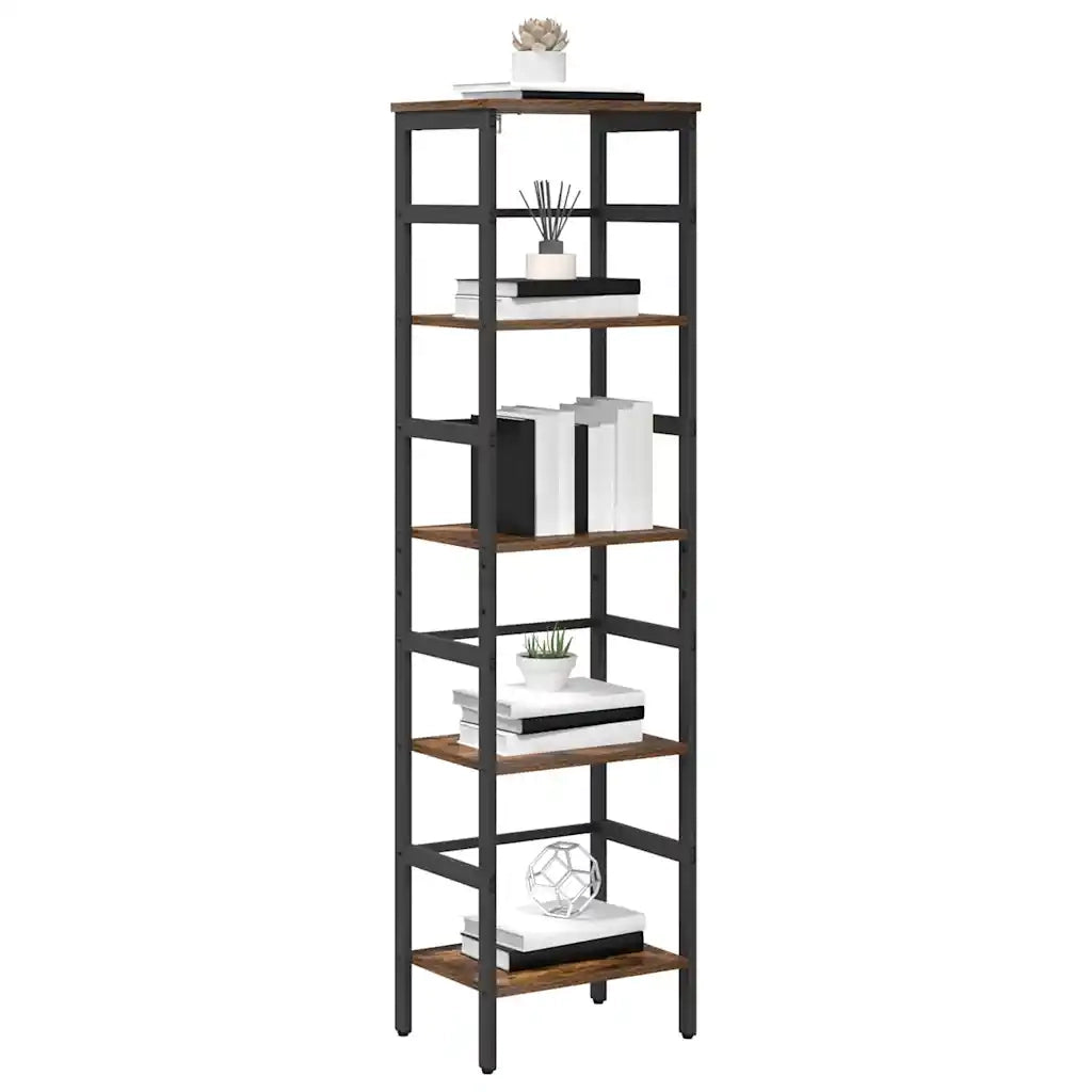 Libreria Rovere fumé 40 x 29,5 x 149 cm Legno multistrato 883912