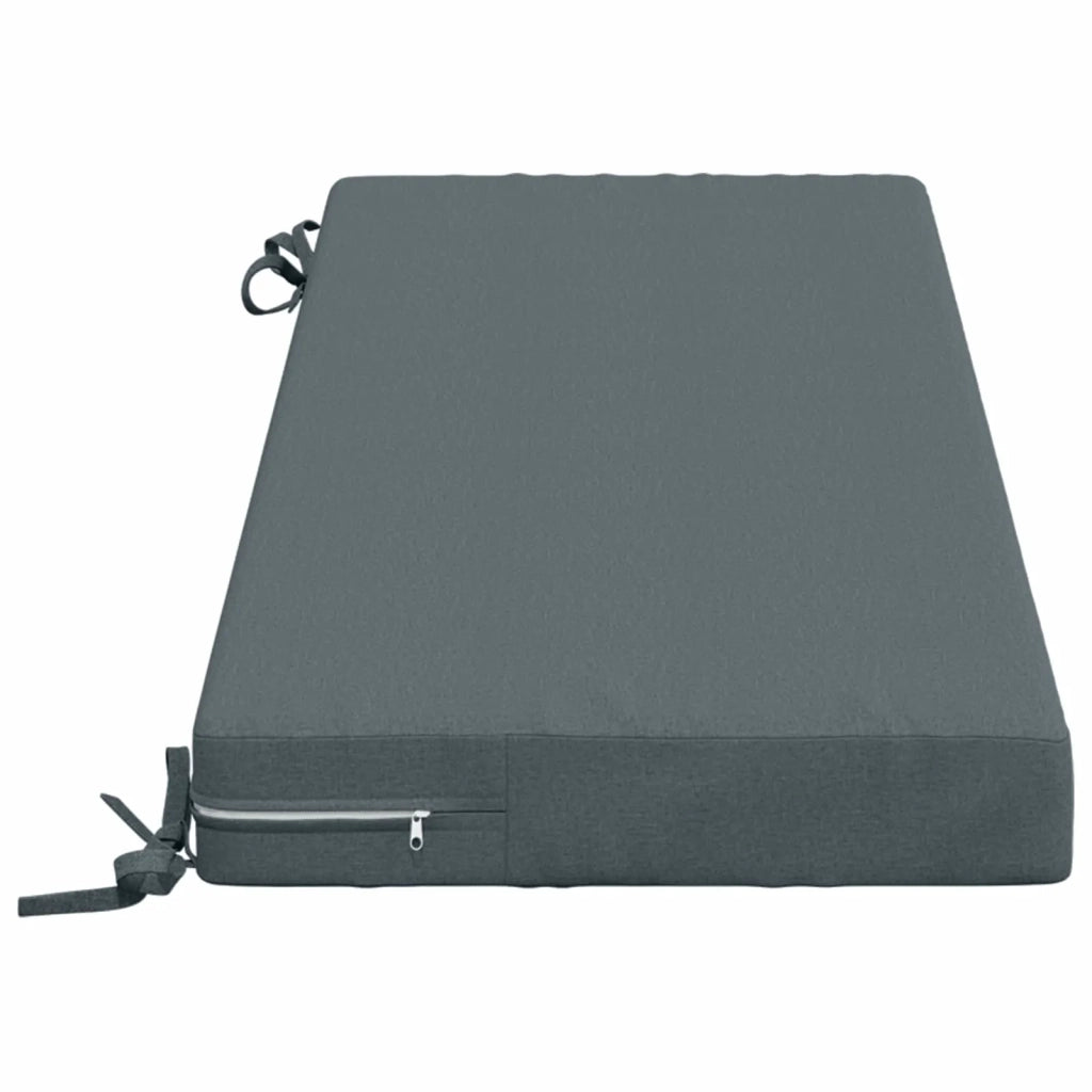 Cuscini per Panchina a 2 Pezzi SOEST 2 pz 100% Poliestere Blu 949613