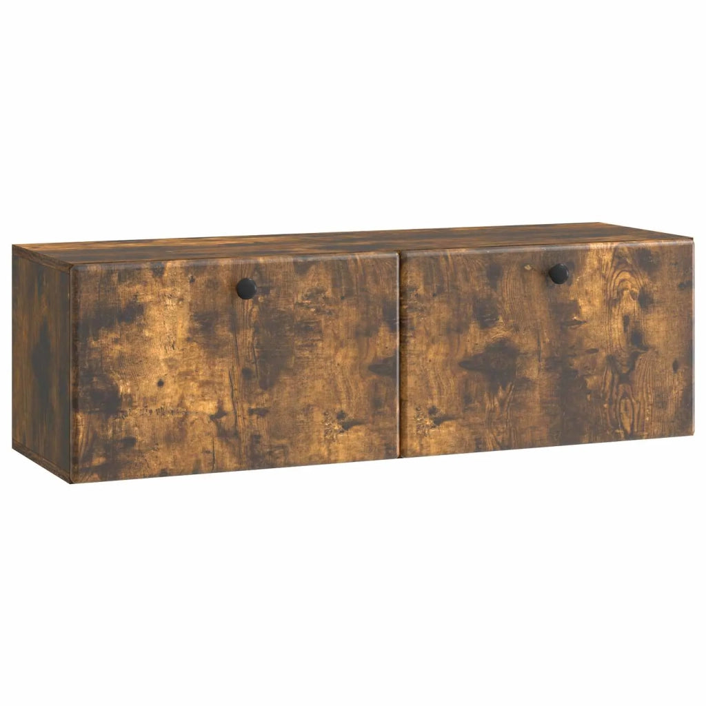 Mobile Porta TV da Muro 98 x 31 x 30 cm Rovere Fumo 899240