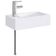 Lavabo da bagno Cromato 45,5 x 25,5 x 13 cm Metallo