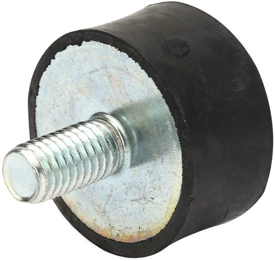 Supporti in gomma 4 pezzi M8 - Blocco silenzioso anti vibrazioni - Dampened vibrazioni - Dampened shock - Prestazioni stabili - Riduzione rumore e vibrazioni - Dampened vibrazioni