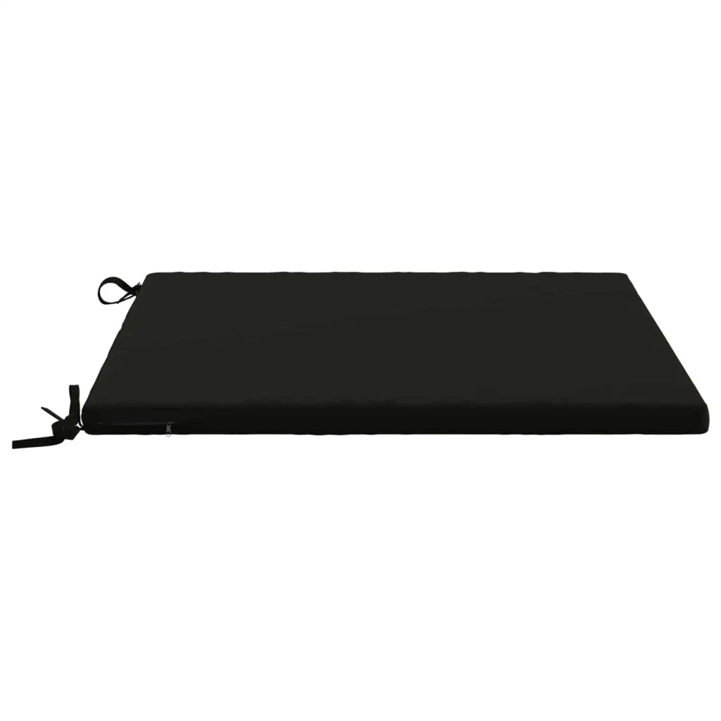 Cuscini per Sedia in 4 Pezzi SOEST 4 pz 100% Poliestere Nero 944790