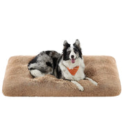 Cesta per cani divano cuccia per animali imbottita 122 x 74 cm morbida lavabile in lavatrice cuscino marrone per cani 12_0006805