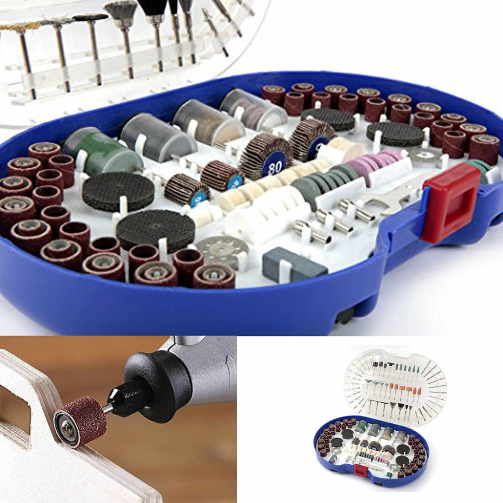 Kit 276 accessori mini trapano dremel punte per lucidare levigare in valigetta