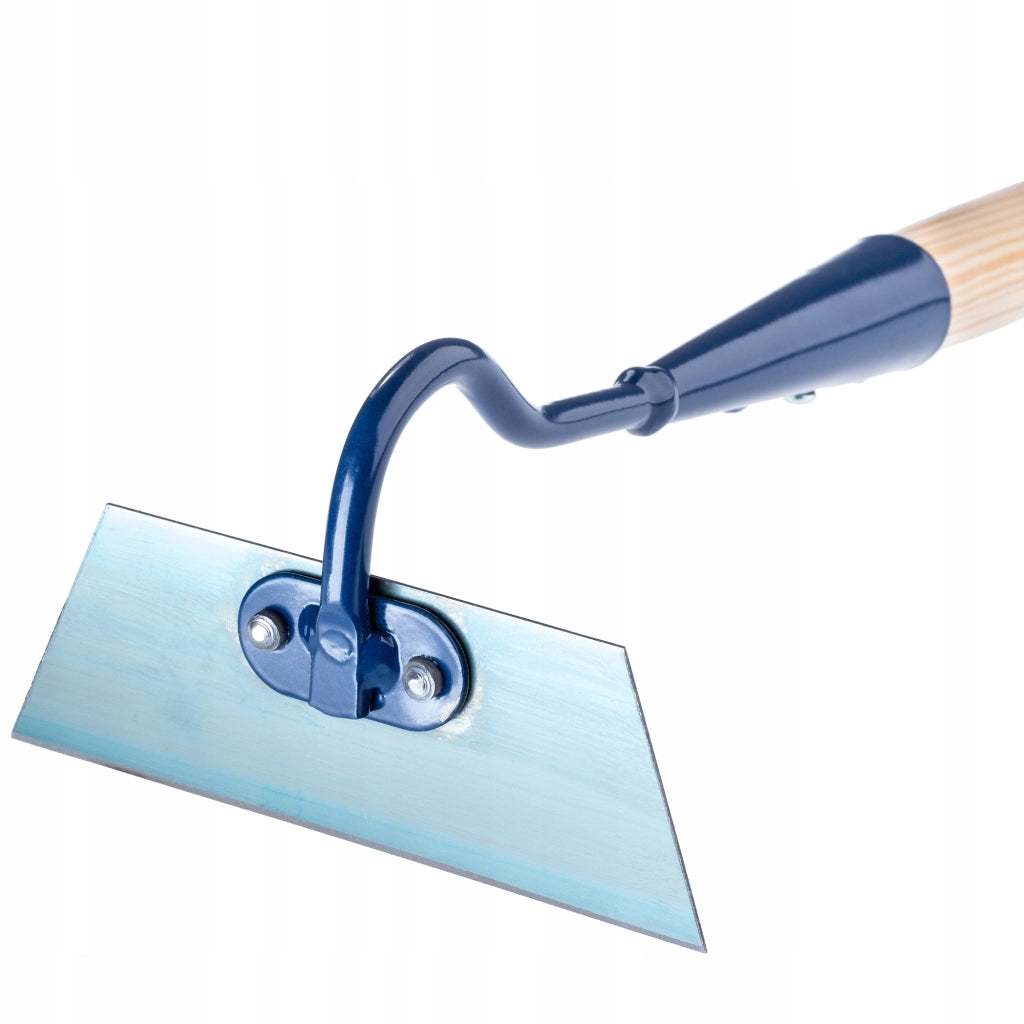 Gancio per zappa da giardino KADAX da 14 cm per estirpare le erbacce, con manico in legno.