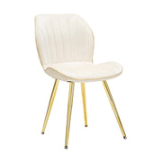 Bohinj, Sedia 2 Sedie, Bianco Crema