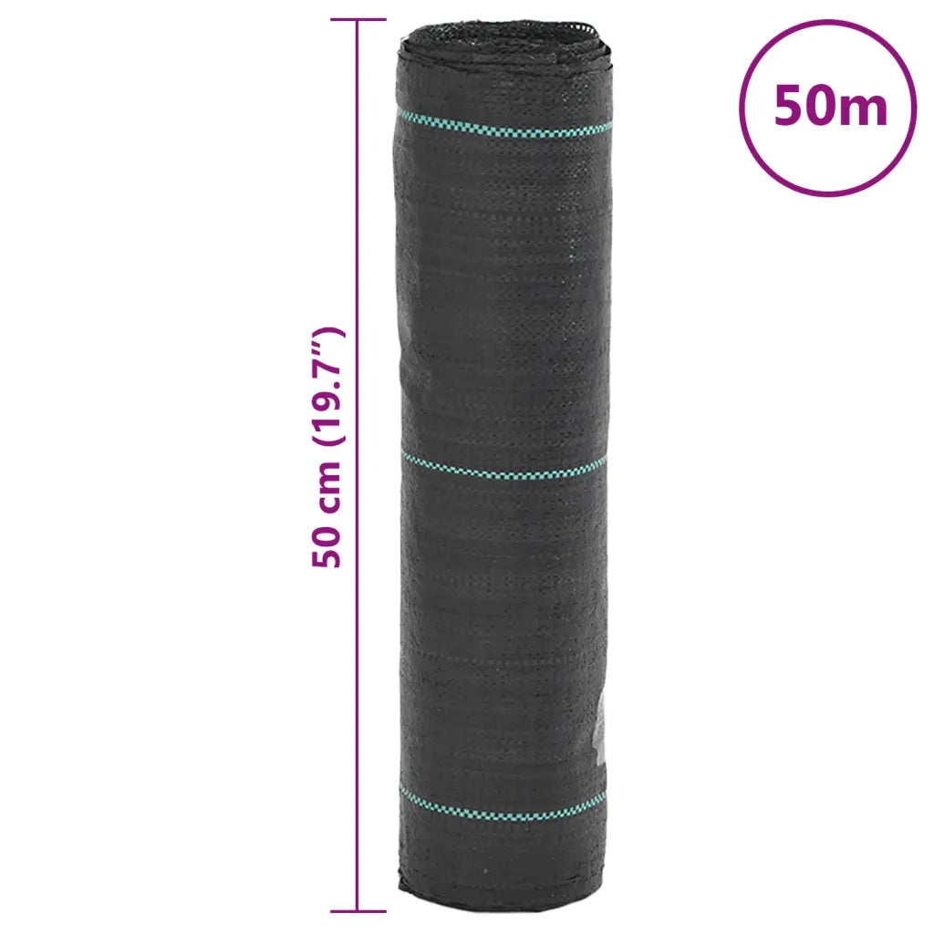 Membrana Antierbacce Nera 0,5x50 m in PP CFW5341640
