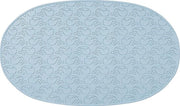 Pavimento per bagni, superficie anti-slip con motivi a rilievo, 42 x 25 cm, blu