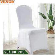 Copricuscini per Sedia - 50 pezzi - Bianco - Cerchio
