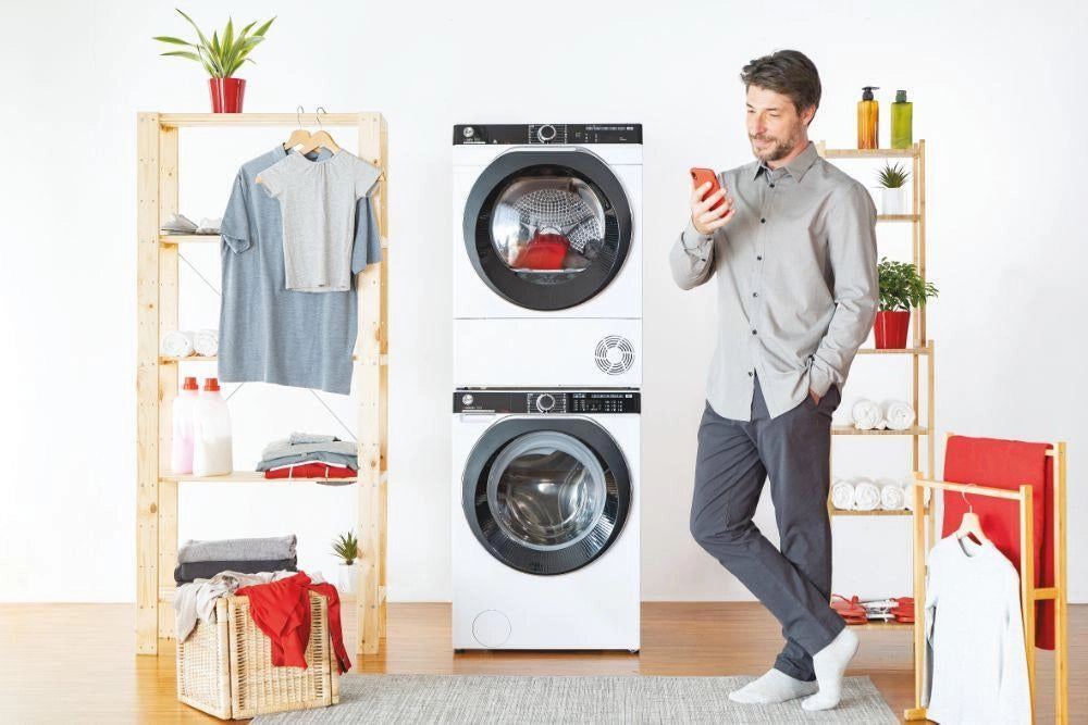 Hoover H-DRY 500 NDP4 H7A2TCBEX-S asciugatrice Libera installazione Caricamento frontale 7 kg A++ Bianco