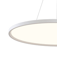 Lampada pendente Modern in Alluminio Cosmos Bianco
