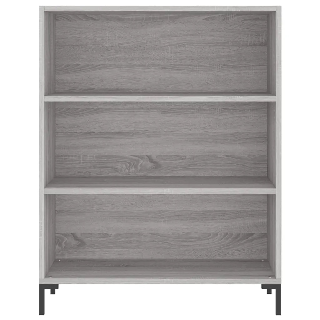 Credenza Grigio Sonoma 69,5x34x180 cm in Legno Multistrato 3198727